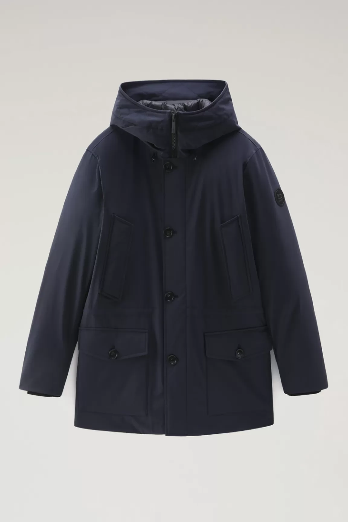 Uomo Woolrich Impermeabili | Parka>Arctic Parka In Nylon Elasticizzato