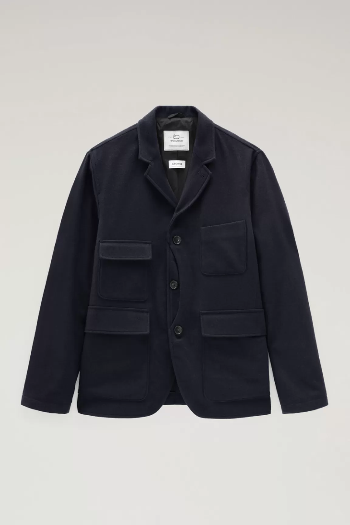 Uomo Woolrich Giacche>Blazer Upland In Lana Riciclata