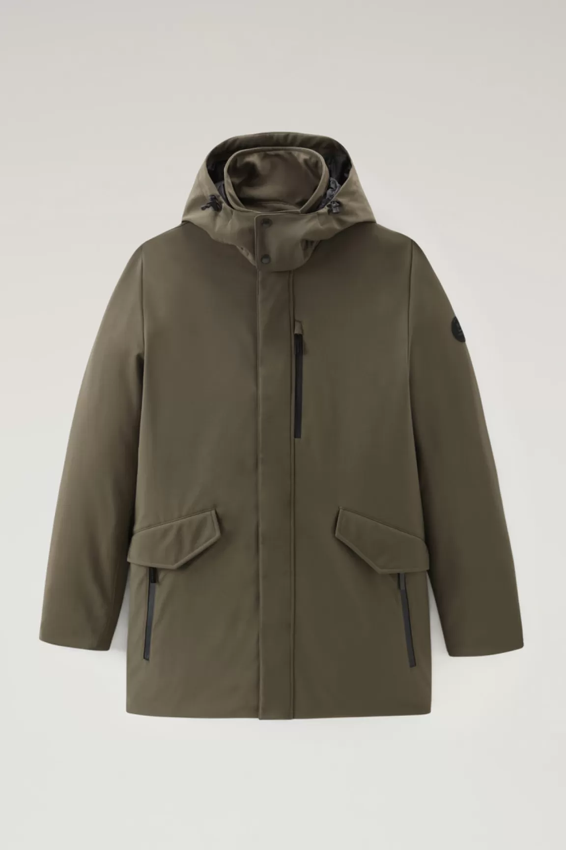 Uomo Woolrich Cappotti | Impermeabili>Cappotto Barrow Mac In Softshell