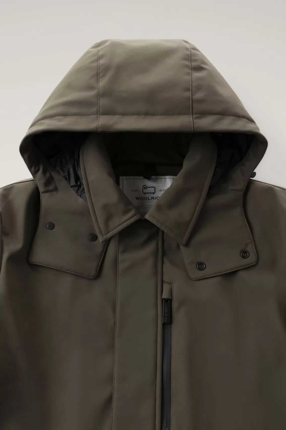 Uomo Woolrich Cappotti | Impermeabili>Cappotto Barrow Mac In Softshell