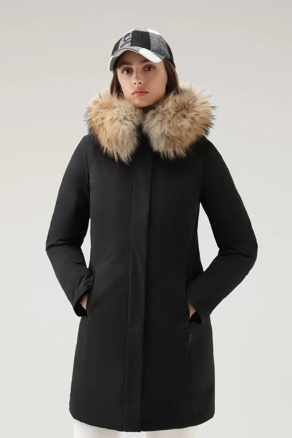 Donna Woolrich Cappotti | Parka>Cappotto Boulder In Urban Touch