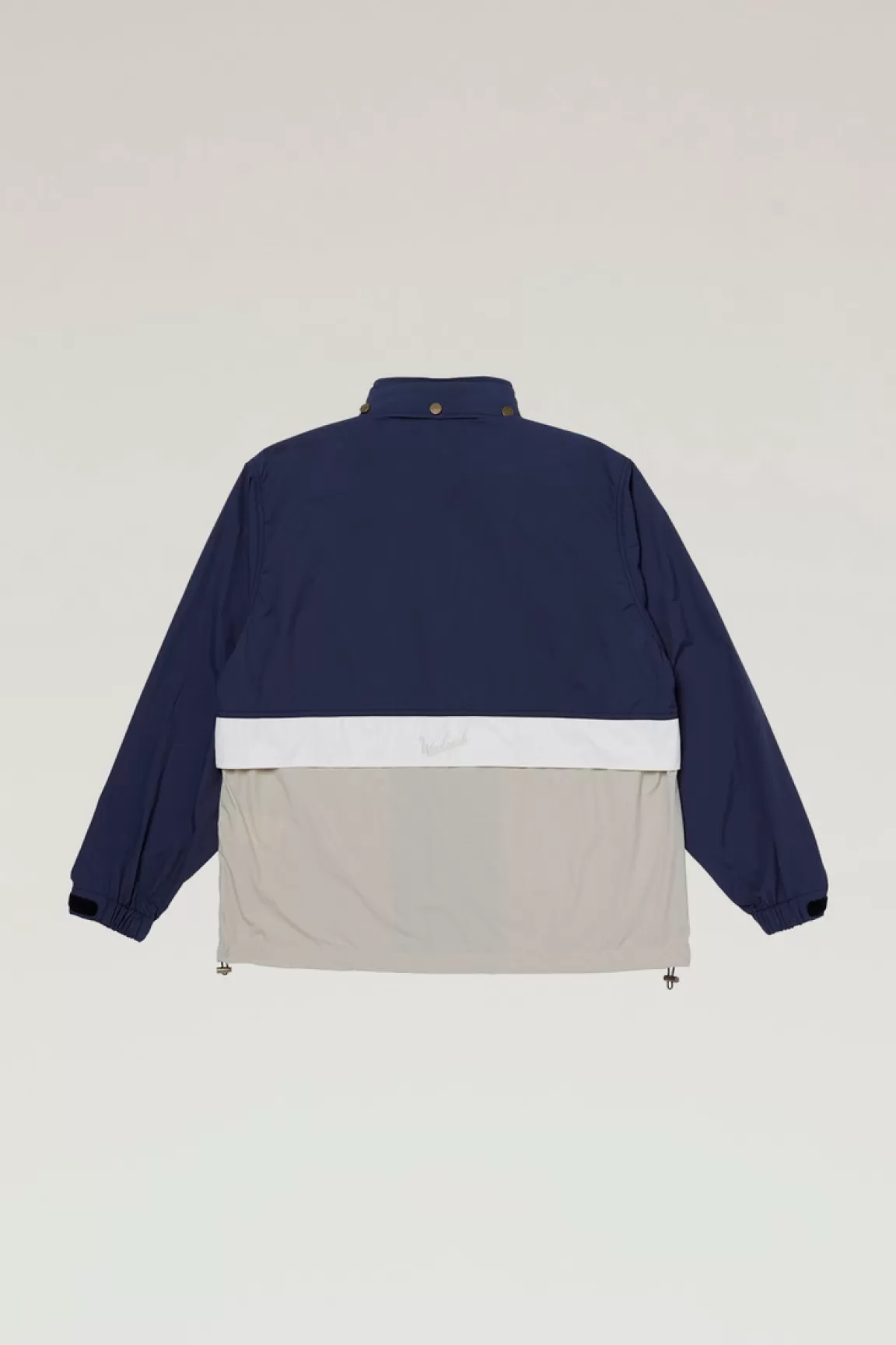 Uomo Woolrich Outdoor Label Designed in Japan | Giacche>Giacca In Nylon Ripstop Con Cappuccio Richiudibile