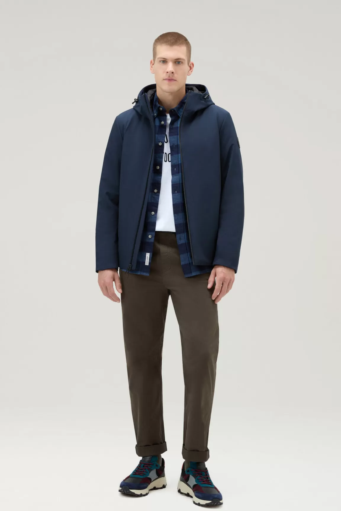 Uomo Woolrich Giacche | Impermeabili>Giacca Pacific In Tech Softshell