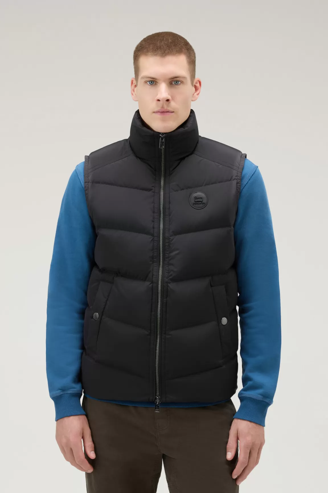 Uomo Woolrich Gilet>Gilet Premium Trapuntato In Nylon Elasticizzato