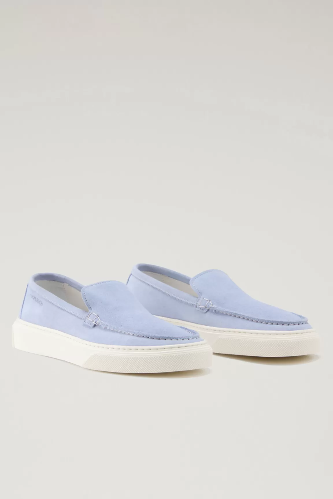 Donna Woolrich Scarpe da barca e sandali>Mocassini Slip-on In Pelle Scamosciata