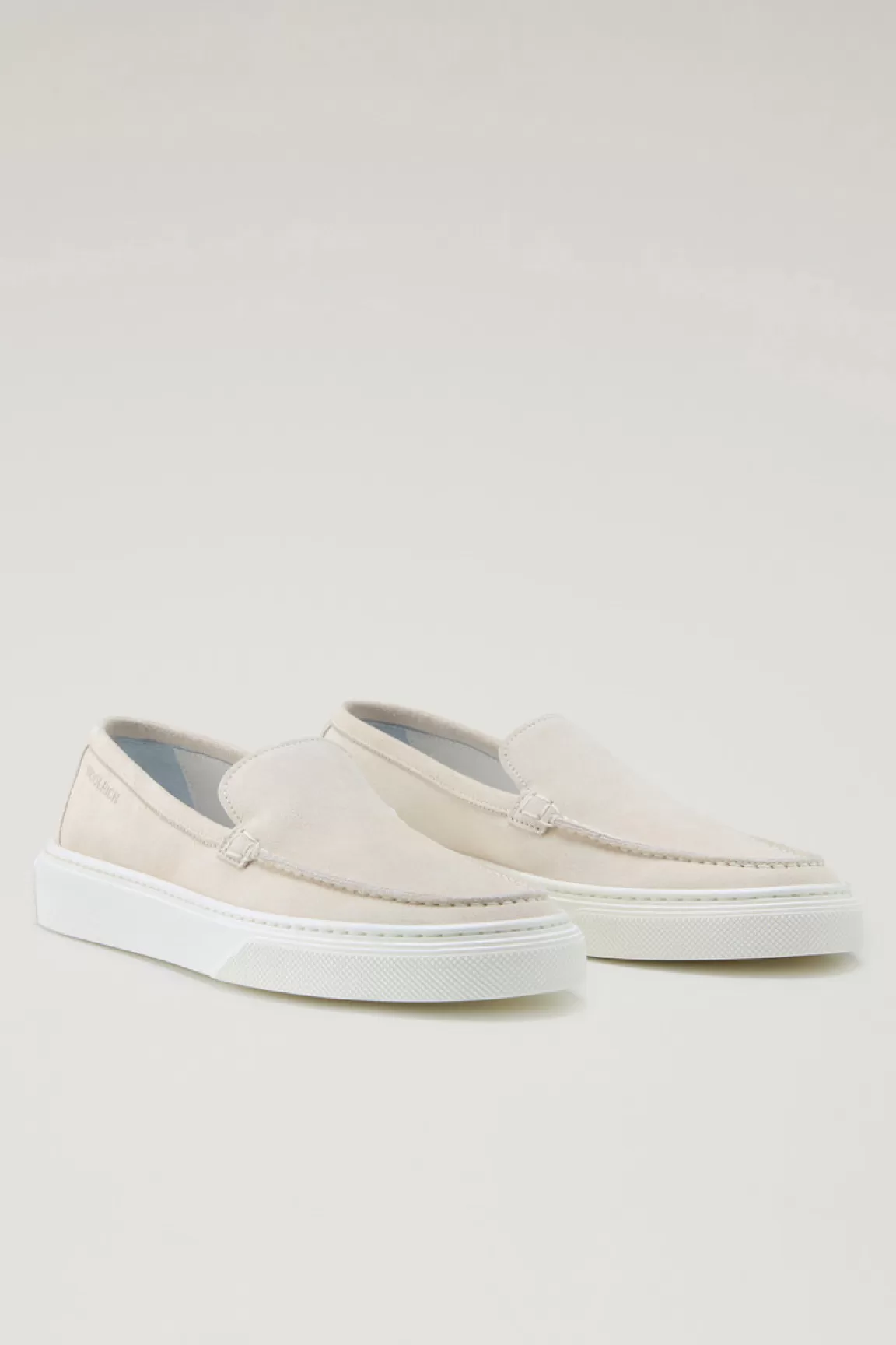 Donna Woolrich Scarpe da barca e sandali>Mocassini Slip-on In Pelle Scamosciata