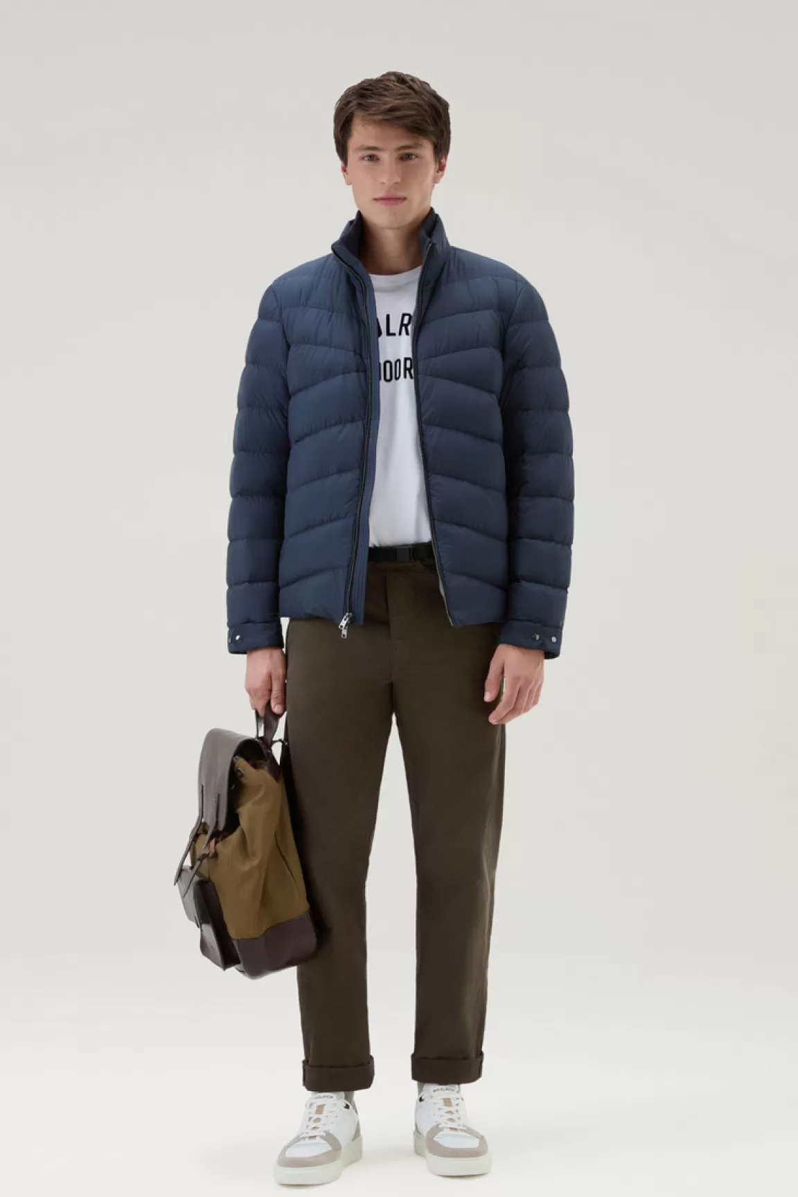 Uomo Woolrich Piumini | Giacche>Piumino Sundance Trapuntato In Microfibra