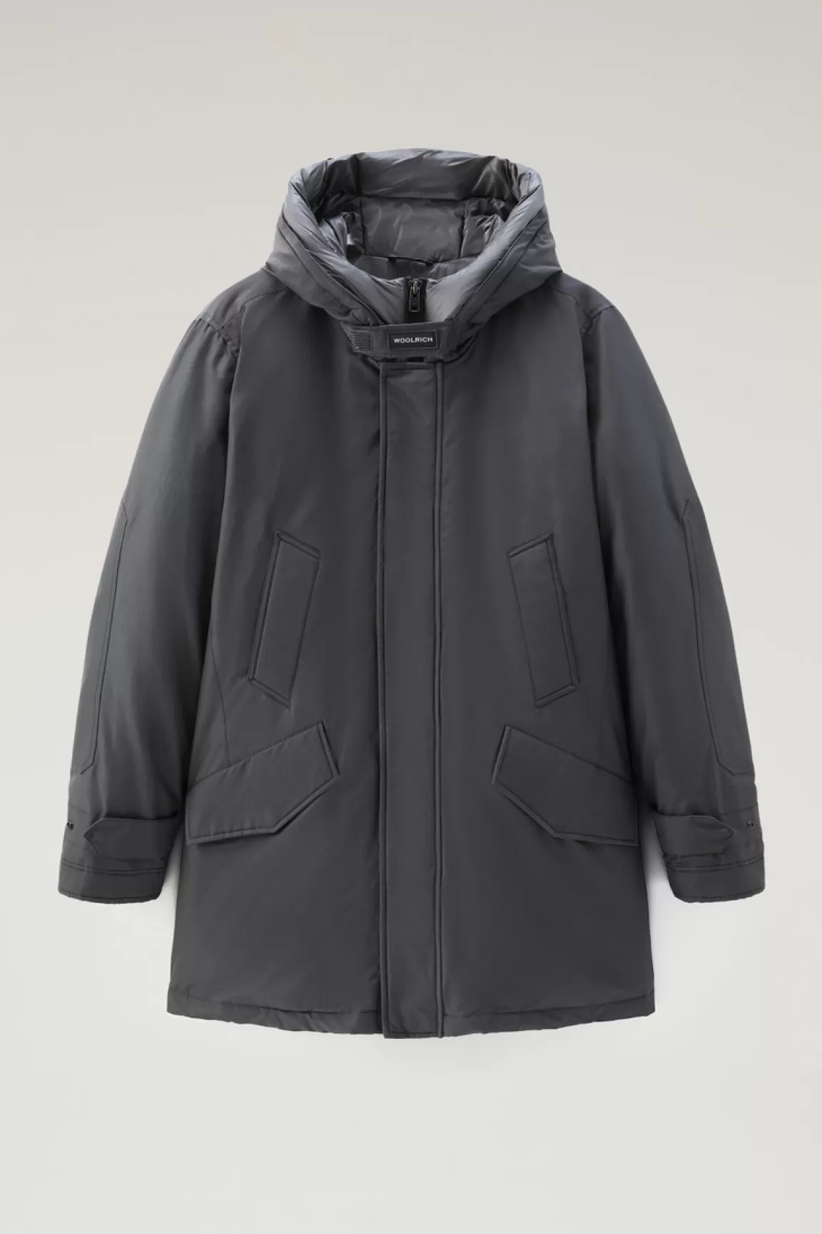 Uomo Woolrich Parka>Polar Parka In Ramar Cloth Con Collo Alto