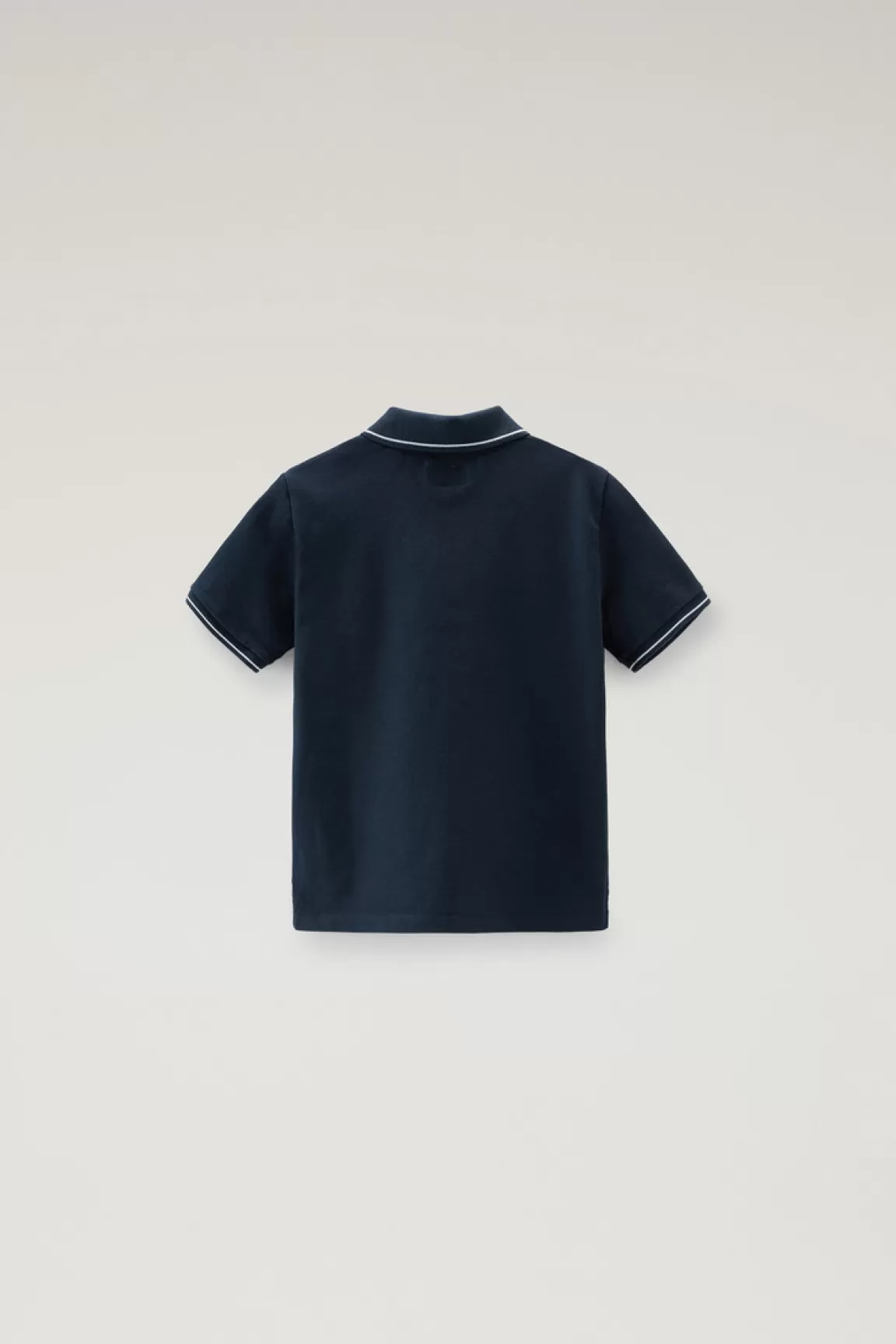 Bambino Woolrich Abbigliamento>Polo Monterey Da Bambino In Cotone Piquet Elasticizzato