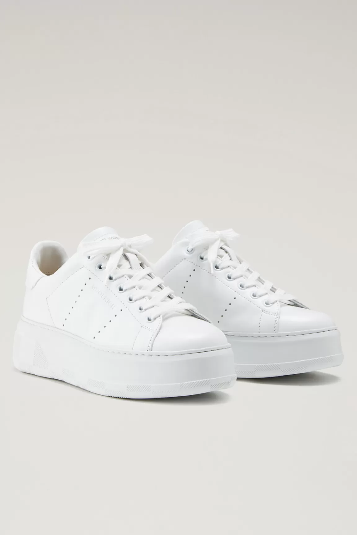 Donna Woolrich Sneakers>Sneakers Chunky Court In Pelle