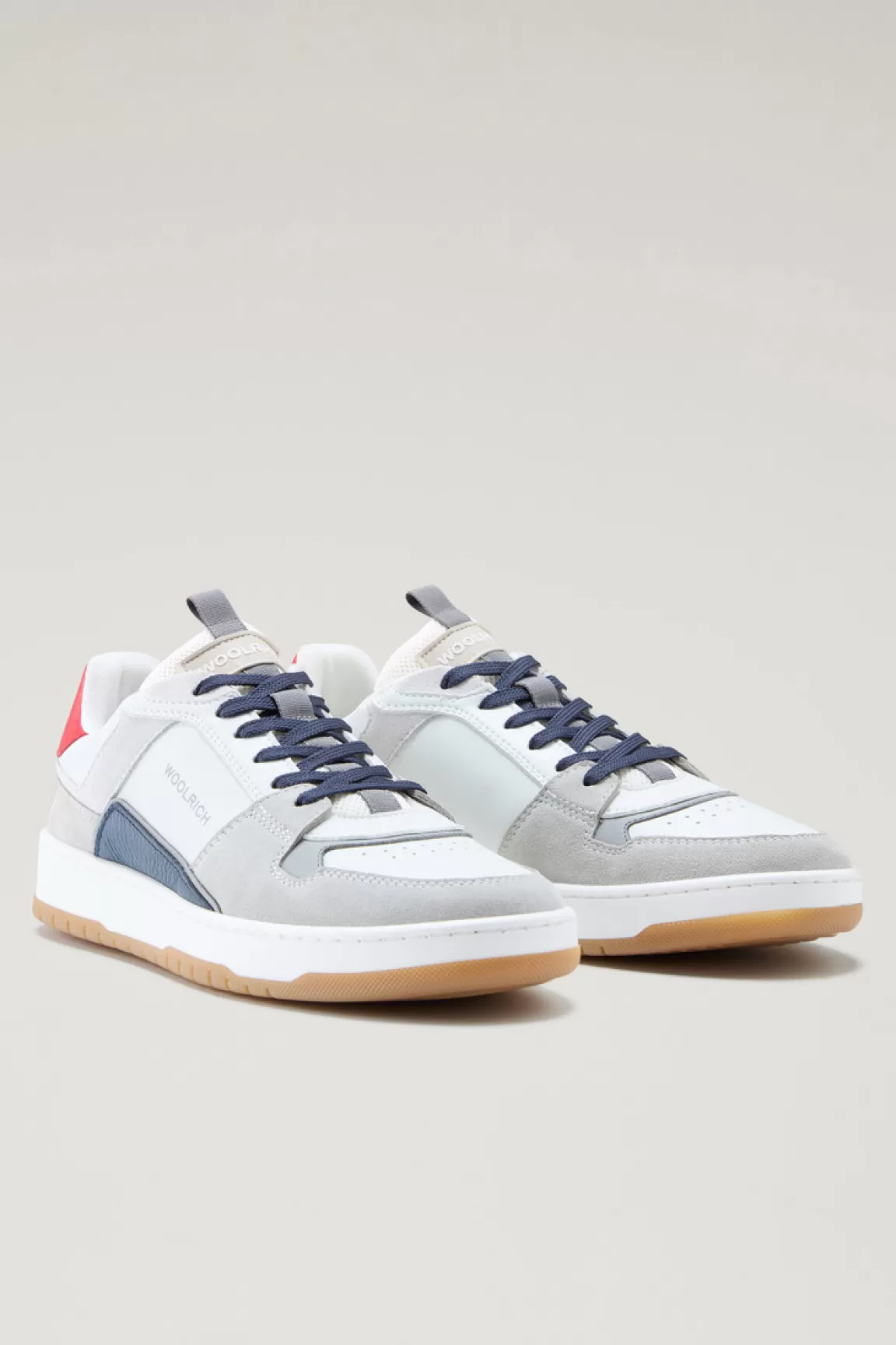 Uomo Woolrich Sneakers>Sneakers Classic Basket In Pelle Scamosciata