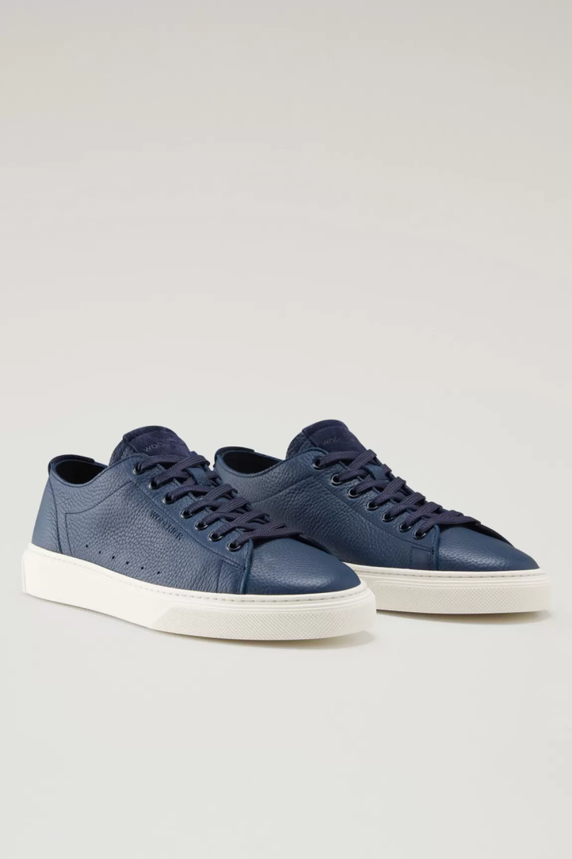 Uomo Woolrich Sneakers>Sneakers Cloud Court In Pelle Bottalata