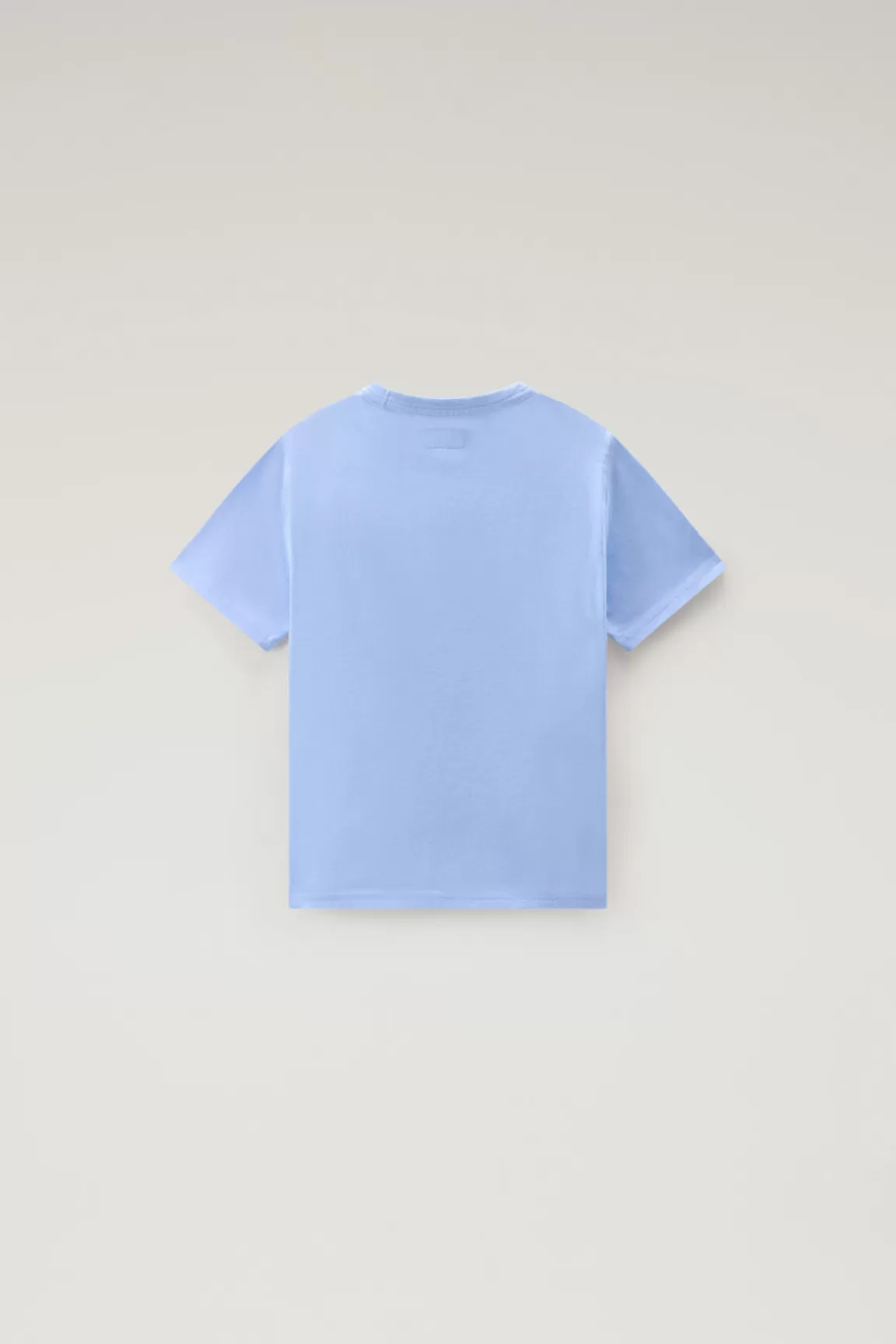 Bambino Woolrich Abbigliamento>T-shirt Da Bambino In Puro Cotone Con Stampa Grafica