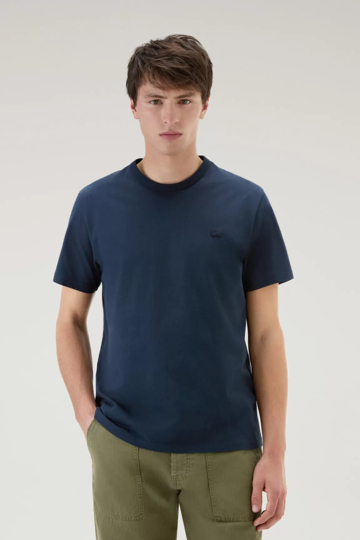 Uomo Woolrich T-shirt>T-shirt Sheep In Puro Cotone